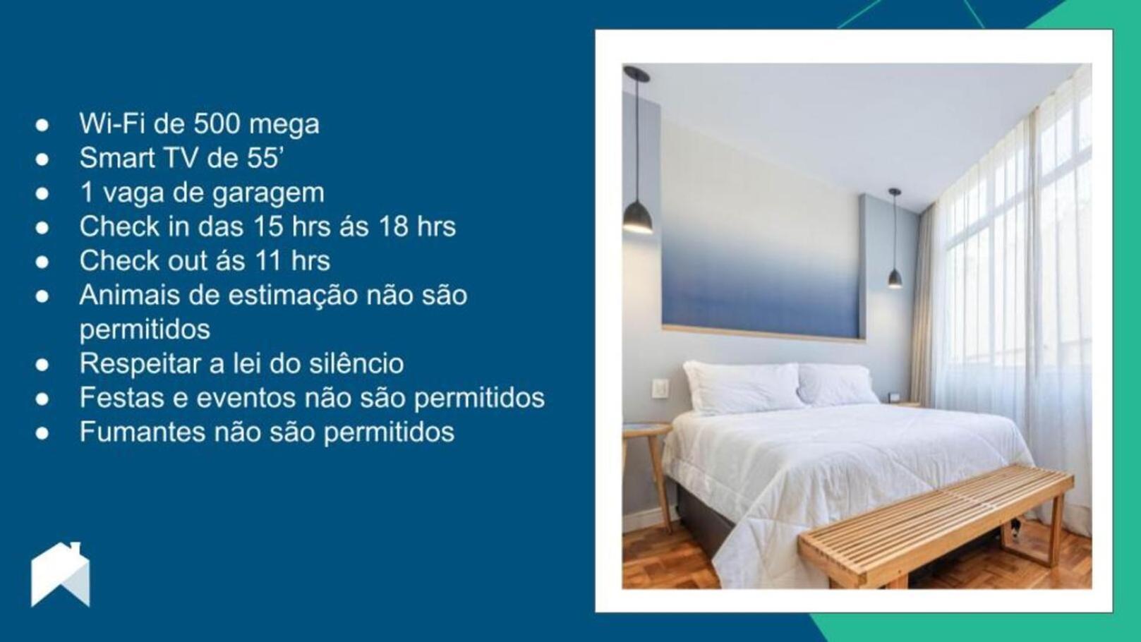 Apartamento Estudio Com Wi-fi A 200m Da De Copacabana Rj *