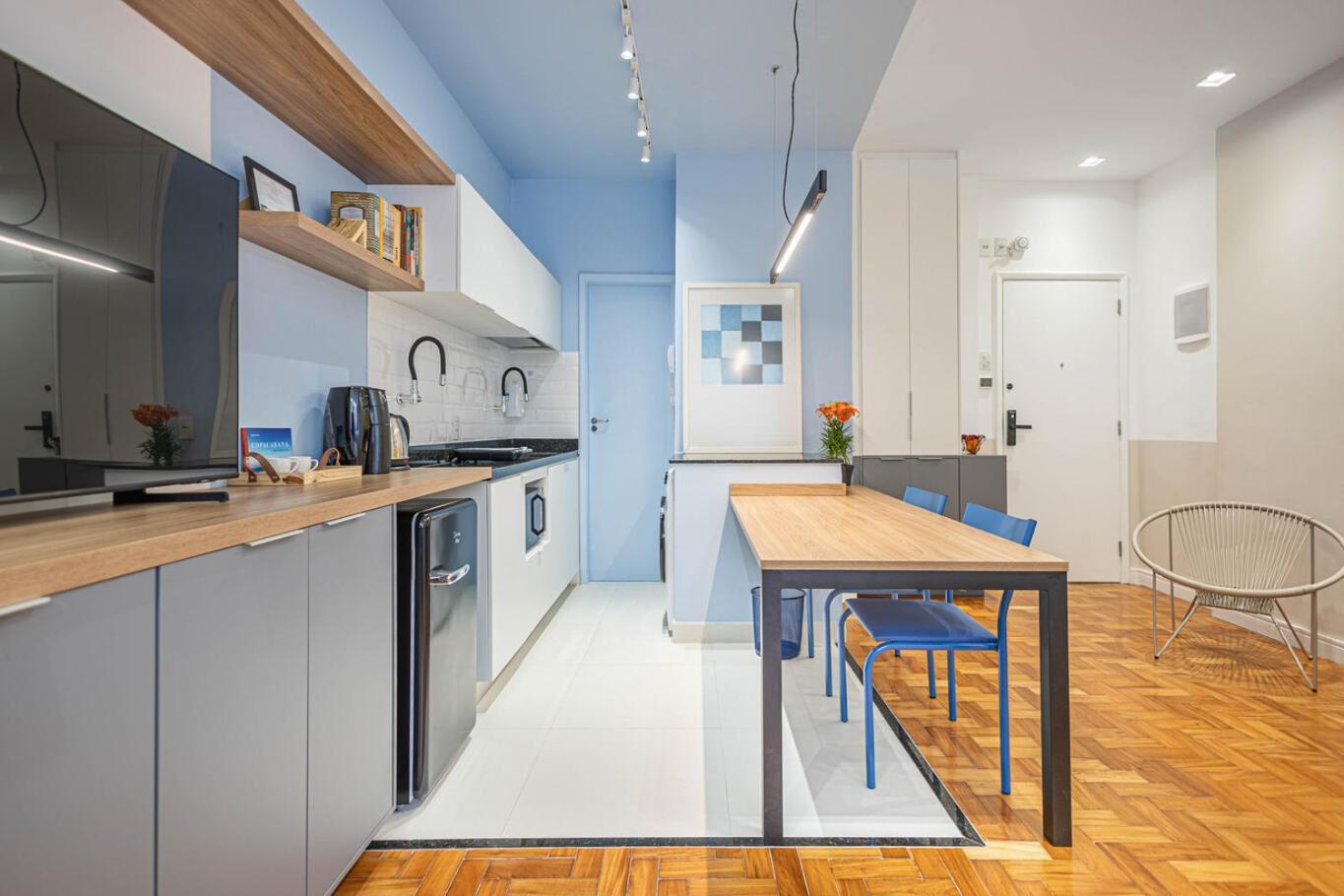 Apartamento Estudio Com Wi-fi A 200m Da De Copacabana Rj Río de Janeiro