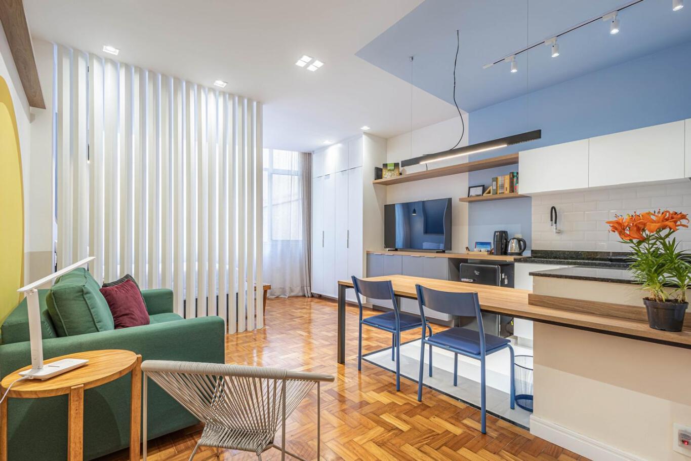 Estudio Com Wi-fi A 200m Da De Copacabana Rj Apartamento *